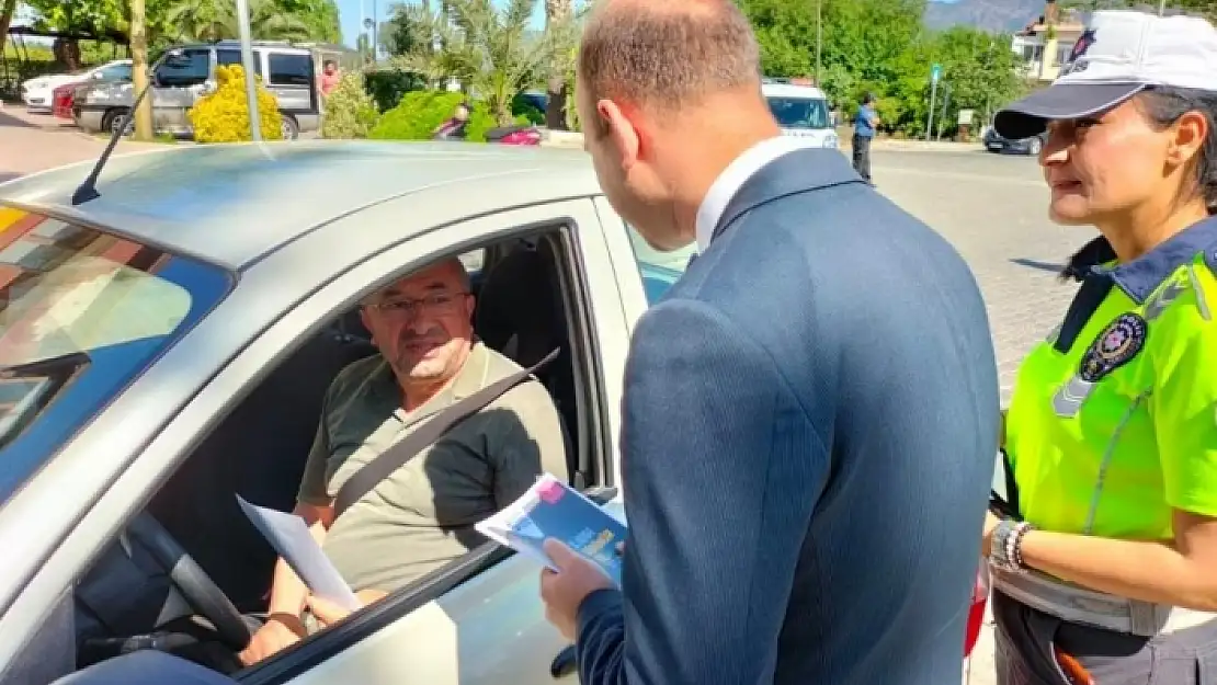 Köyceğiz'de 'Trafik Güvenliği Günü' Etkinliği Düzenlendi