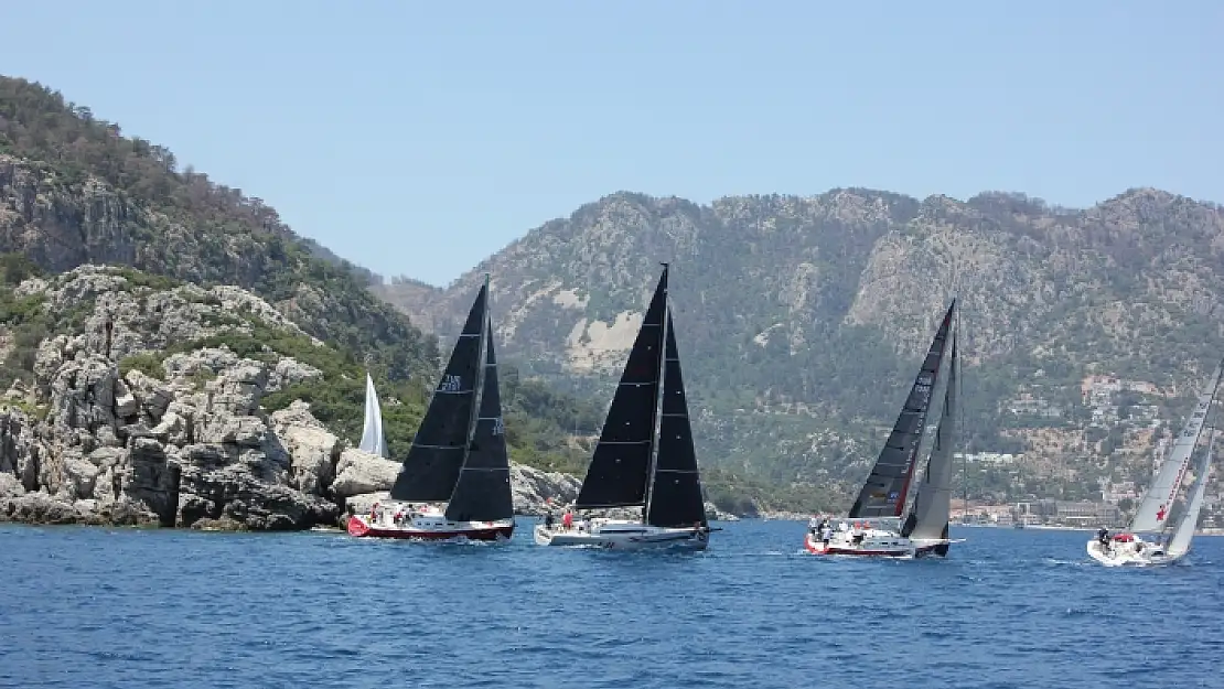 Marmaris'te Düzenlenen Yelken Yarışlarının Kış Trofesi Bugün Final Yaptı