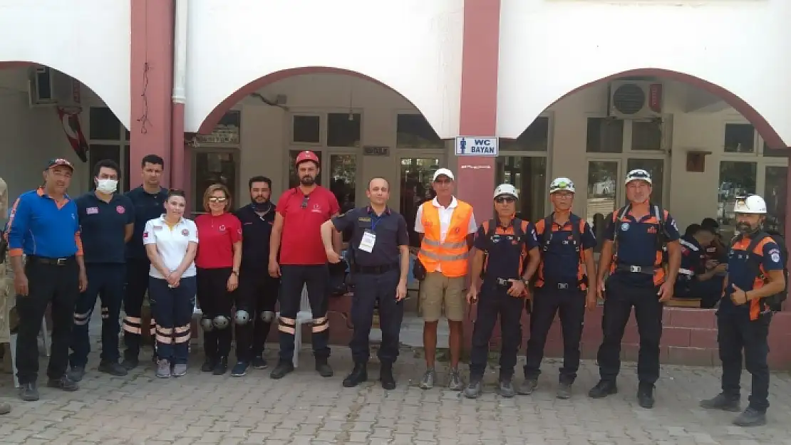 Muğla Mahalle Afet Gönüllüleri Acil Müdahale Ekipleri Yangın Tatbikatına Katıldı