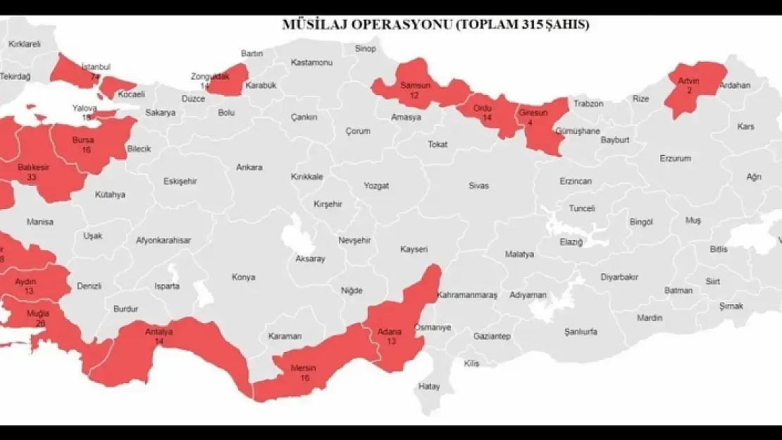 Muğla'nın da Aralarında Bulunduğu 16 İlde 'Müsilaj' Operasyonu