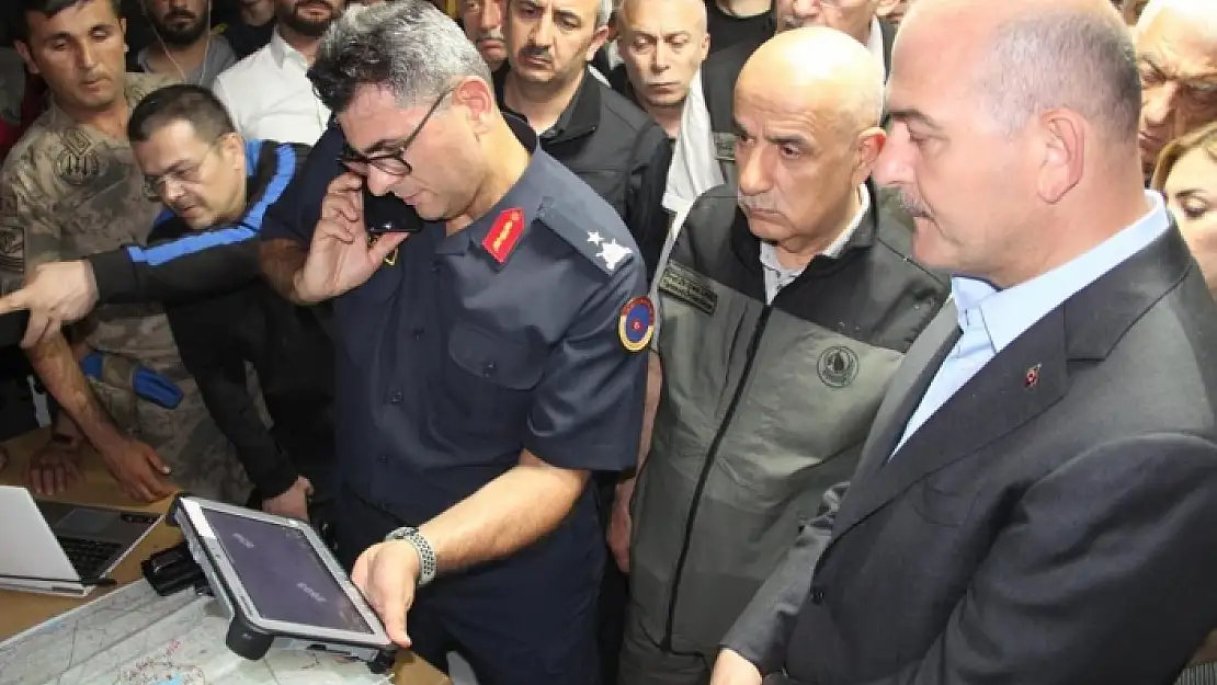 Bakan Kirişçi ve Soylu Marmaris'teki Yangın Hakkında Değerlendirme Yaptı