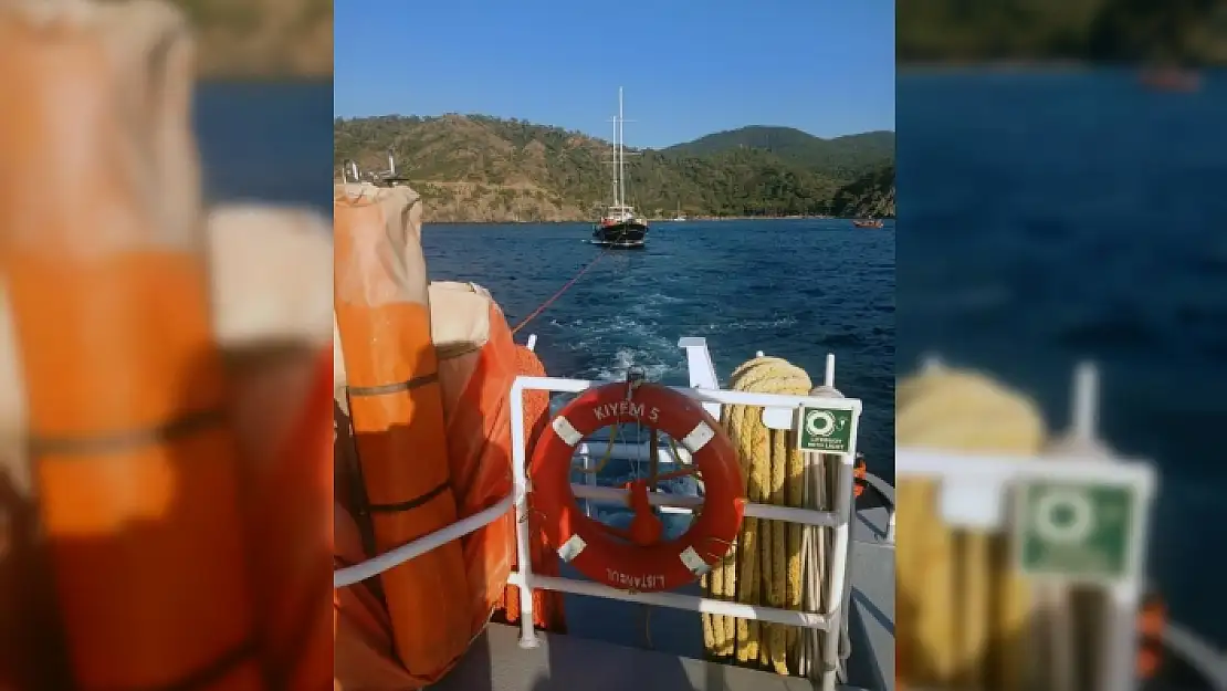 Bodrum ve Fethiye'de Arızalanan Tekneleri KIYEM Kurtardı