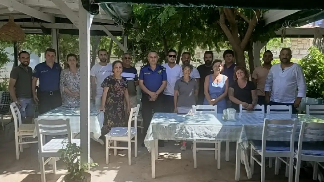 Datça'da İşletmeler Kurallar Konusunda Bilgilendirildi