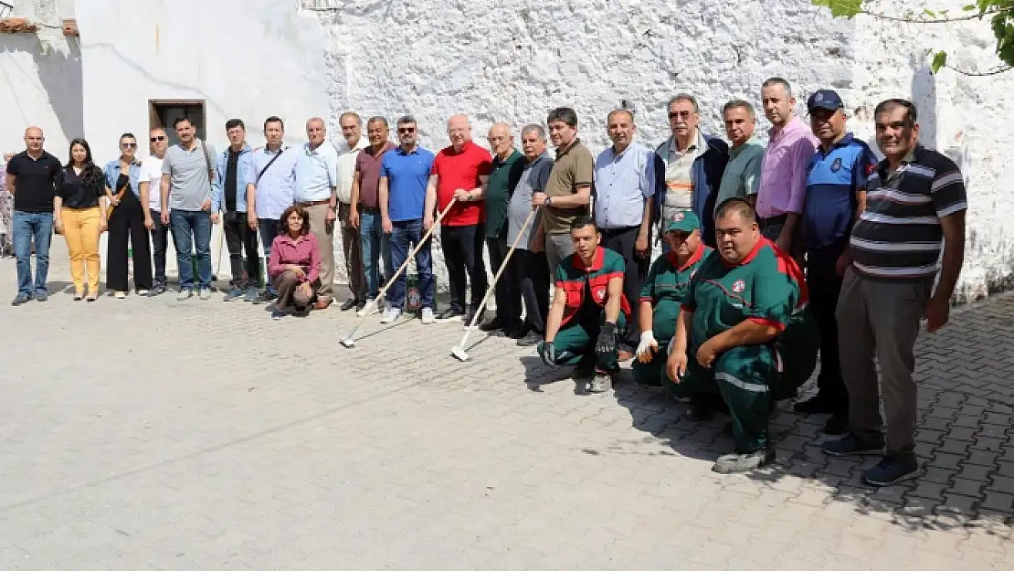Dünya Çevre Günü'nde Menteşe Belediyesi 30 Ton Kireç Dağıttı