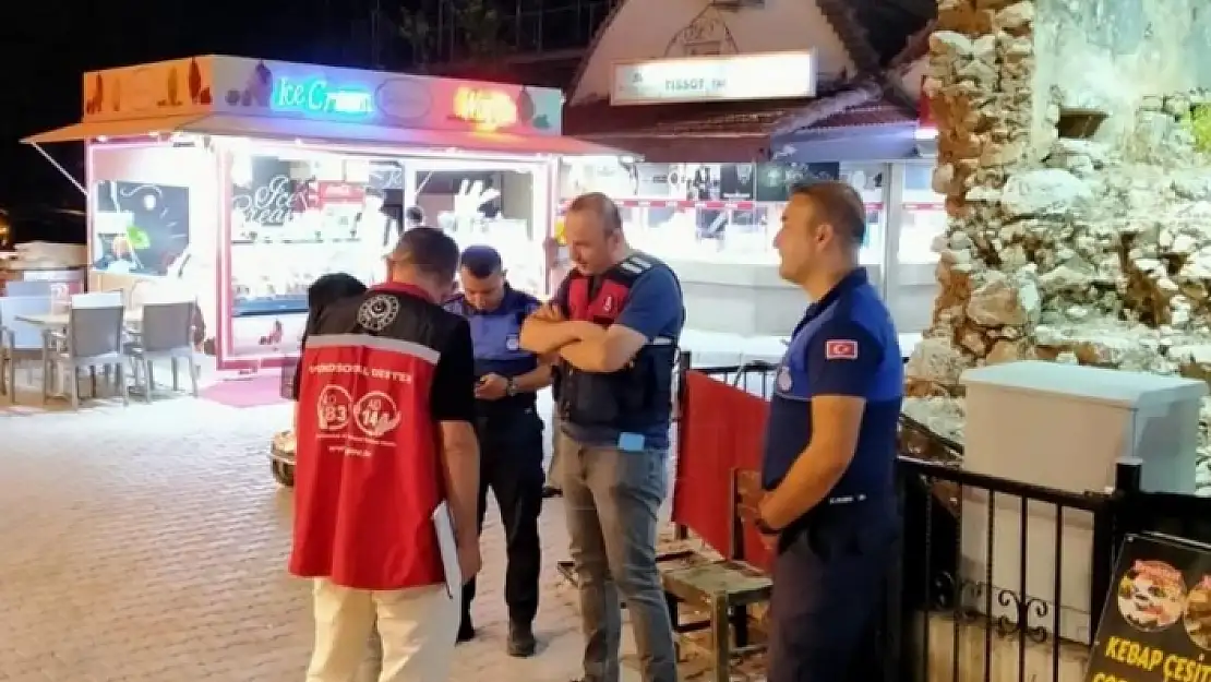 Fethiye'de Sokaklarda Çocuk İşçiliğini Önlemeye Yönelik Denetim Yapıldı