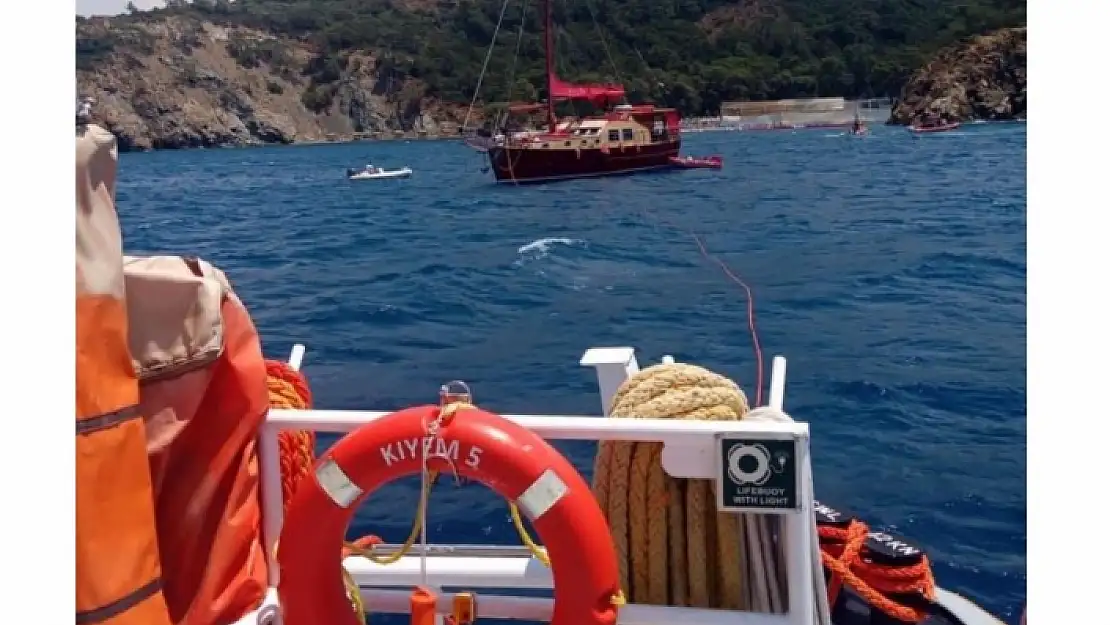 Fethiye'deki Teknede Çıkan Yangın Söndürüldü