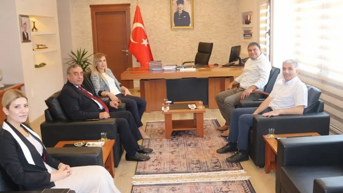 Fethiye Kaymakamı, Cumhuriyet Başsavcısı ve Ağır Ceza Hakiminden Ortaca Kaymakamı Uçar'a Ziyaret