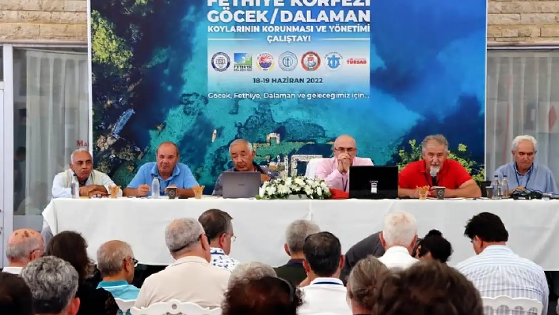 Fethiye Körfezi, Göcek-Dalaman Koylarının Korunması ve Yönetimi Çalıştayı Yapıldı