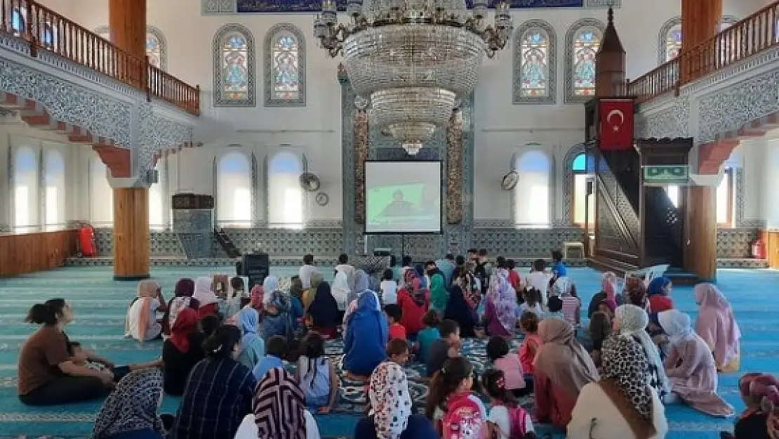 Köyceğiz'de Camiler Çocuklar ile Şenlendi
