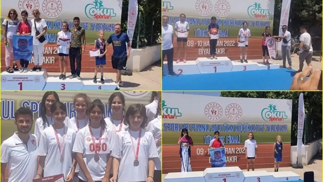 Köyceğizli Sporcuların Atletizm Finallerinde Madalya Başarısı