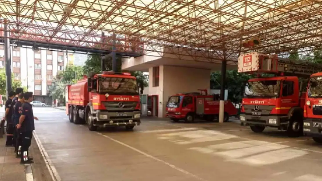 Manisa'dan Marmaris'e İtfaiye Desteği