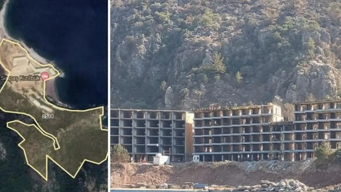 MARMARİS BELEDİYESİ, KANUNA RAĞMEN SİNPAŞ'IN DOĞA KATLİAMINA ENGEL OLAMIYORMUŞ...