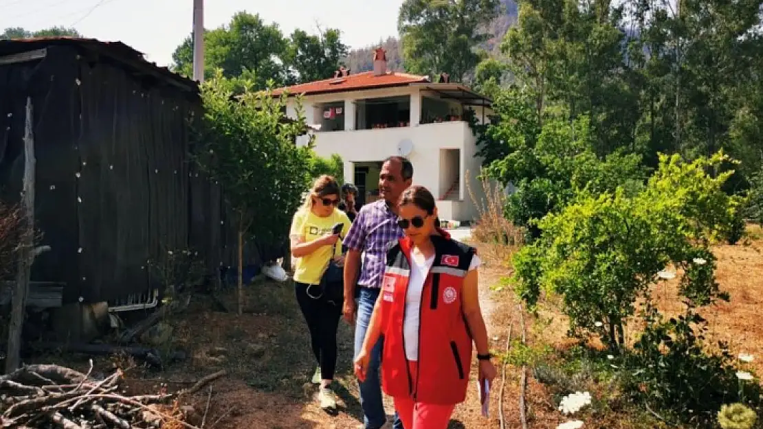 Marmaris'te Tahliye Edilen Vatandaşlar Evlerine Dönüyor