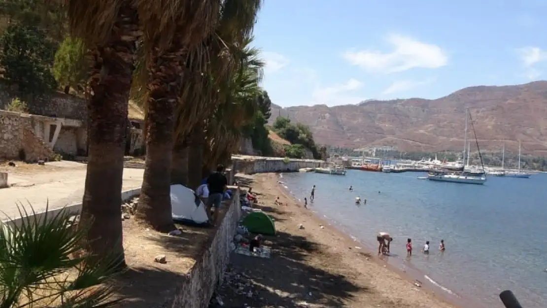 Marmaris'teki Terk Edilmiş Koyda Çadır Kuran Adam İsteğini Açıkladı