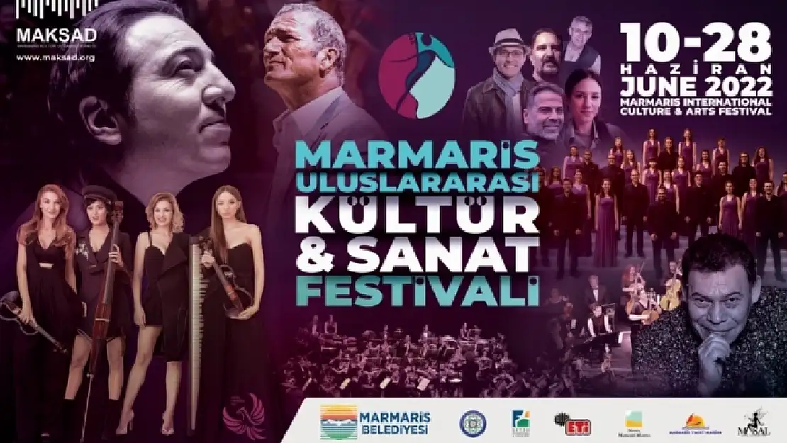 Marmaris Uluslararası Kültür ve Sanat Festivali Başlıyor