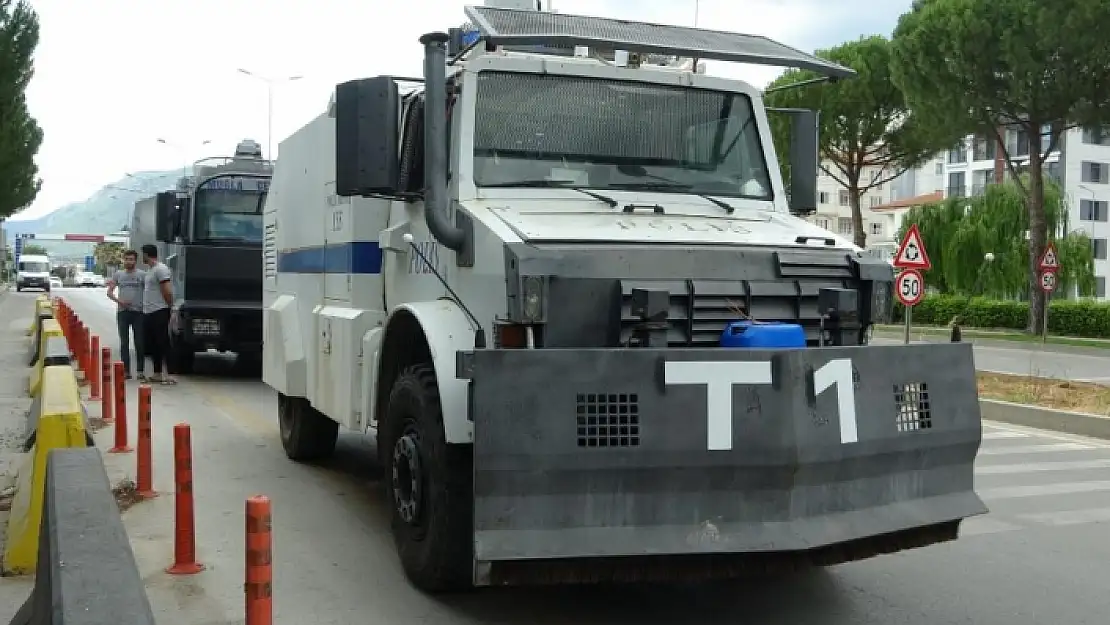 Marmaris Yangınında Görev Alan TOMA'lar Uğurlandı
