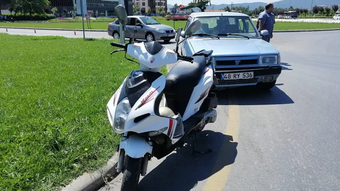 Menteşe'de Kaza: 1 Kişi Yaralandı