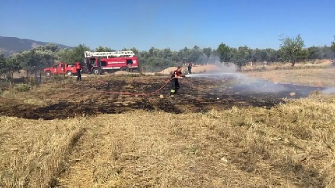 Muğla Büyükşehir Belediyesi İtfaiyesi'nden Anız Yangınları Uyarısı