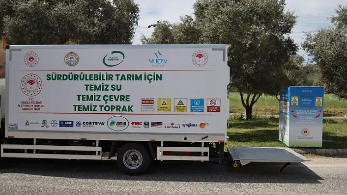 Muğla'daki Zirai Ambalaj Atıklarının Bertarafı Projesi, Çevre Dostu ve Sürdürülebilir Olmasıyla Dikkat Çekiyor