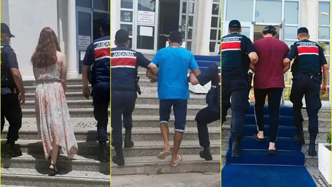 Muğla Genelinde Jandarma'dan 'Huzur ve Güven' Uygulaması, 12 Kişi Tutuklandı