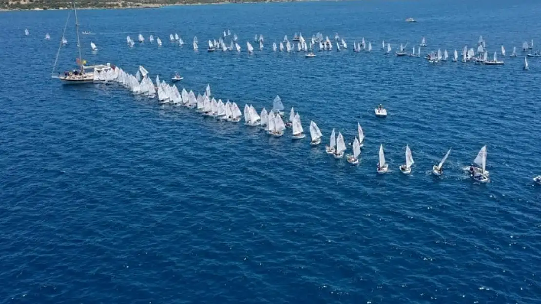 Optimist Dünya Şampiyonası Bodrum'da Başladı