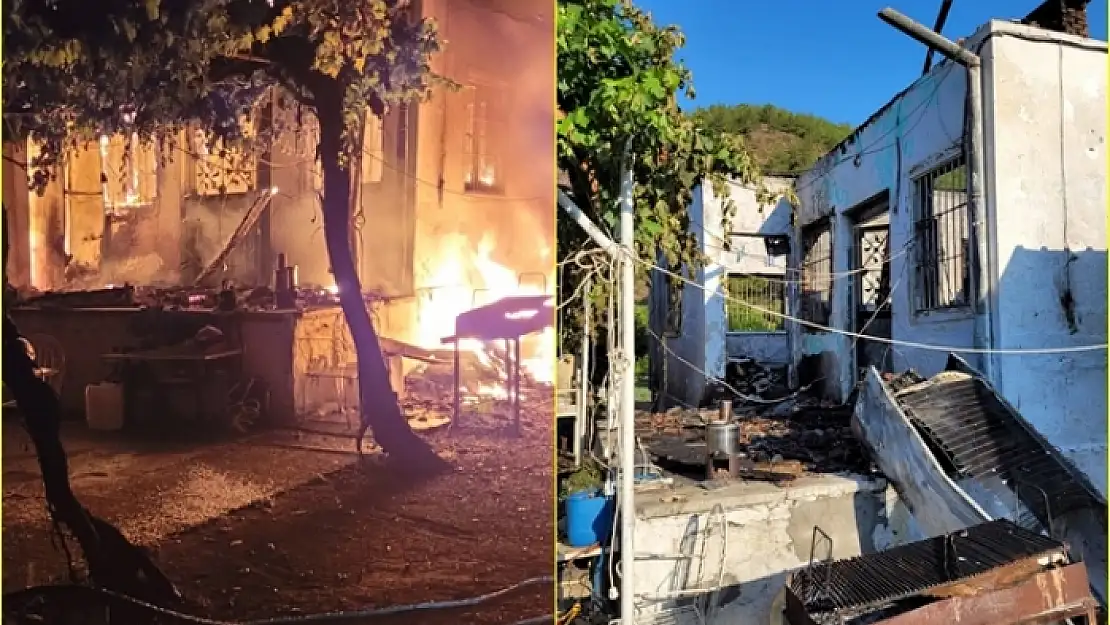 Ortaca'daki Bir Evde Çıkan Yangında Engelli Vatandaş Hayatını Kaybetti