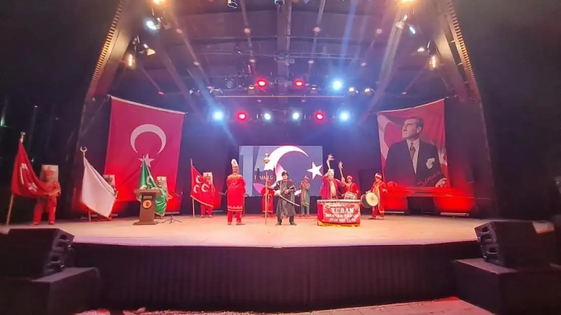 Bodrum'da 15 Temmuz Programı Bodrum Kalesi'nde Yapıldı