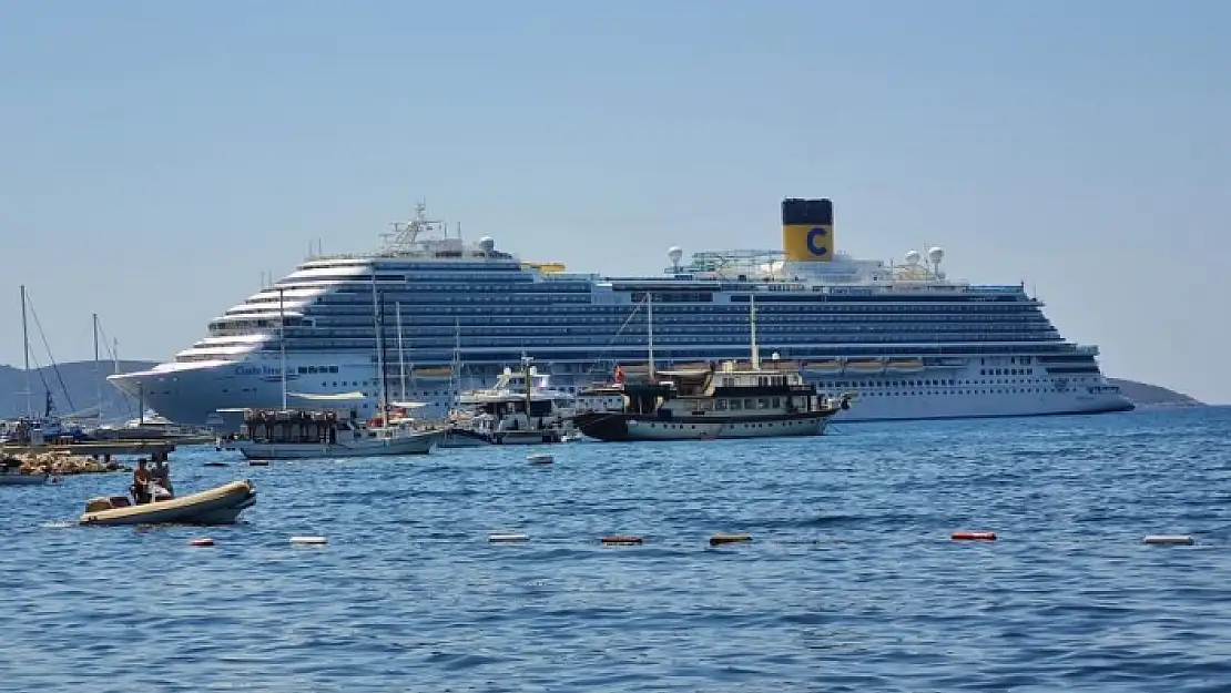 Costa Venezia, 7'nci Kez Bodrum'a Geldi