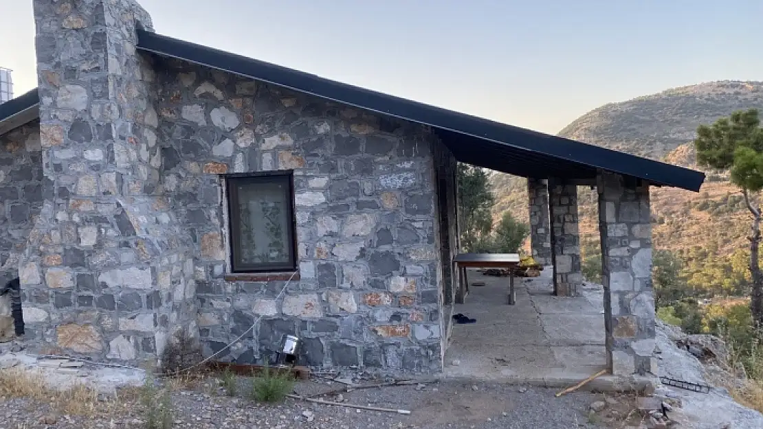 DALAMAN'IN ORMANLARINDA BİR KAÇAK YAPILAŞMA DAHA!
