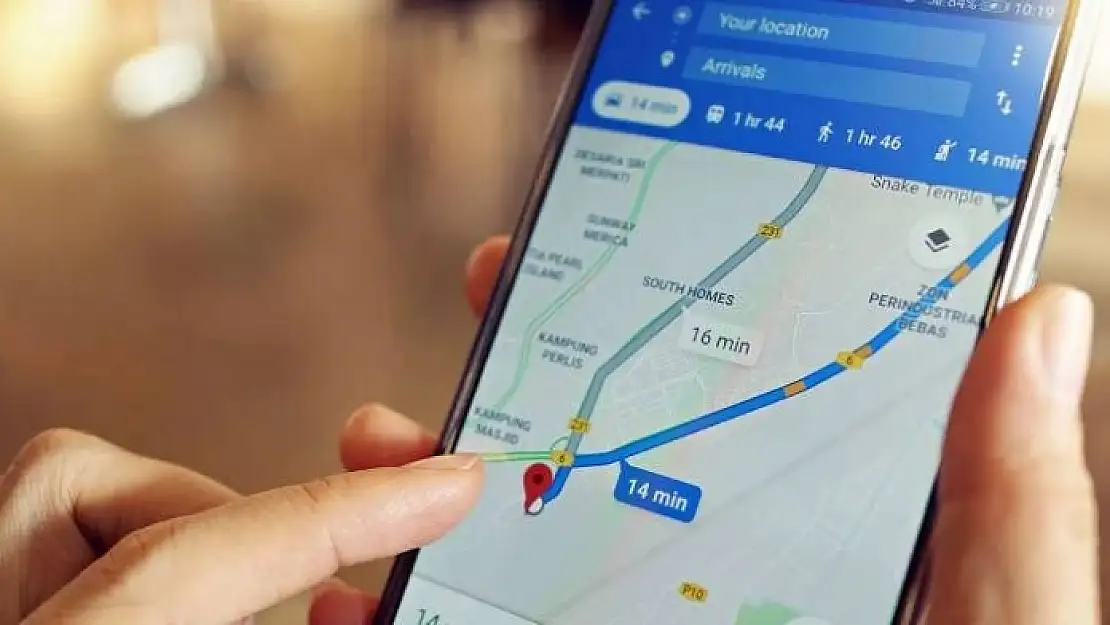 Google Haritalar'da Az Yakıt Tüketen Rota Seçilebilecek