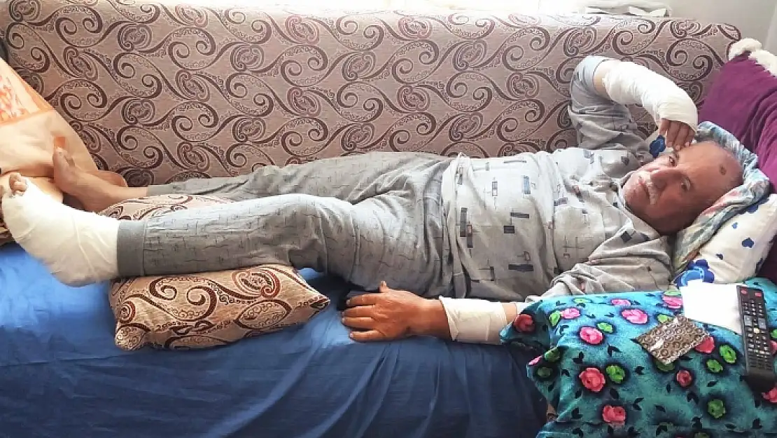 Kıbrıs Gazisi Komşusu Tarafından Darp Edildi