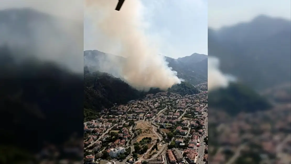 Marmaris'teki Orman Yangını Kontrol Altında