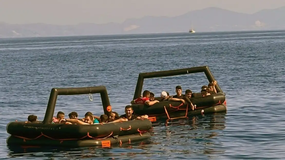 Marmaris ve Datça'da 101 Göçmen Kurtarıldı