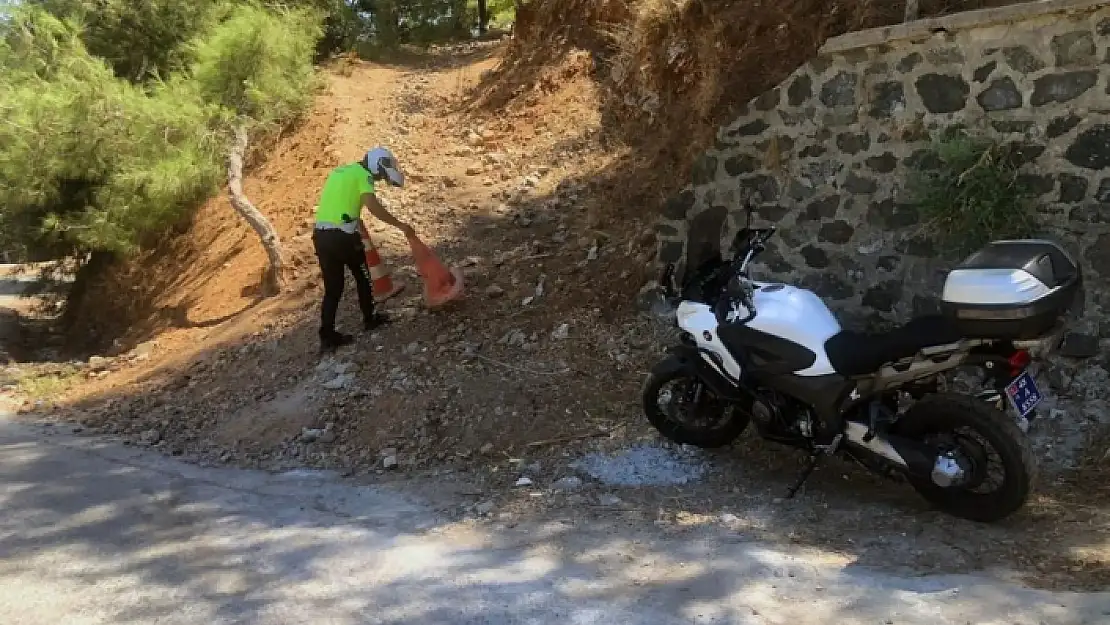 Marmaris'te Emniyet TOMA'larından Yangın Önlemi