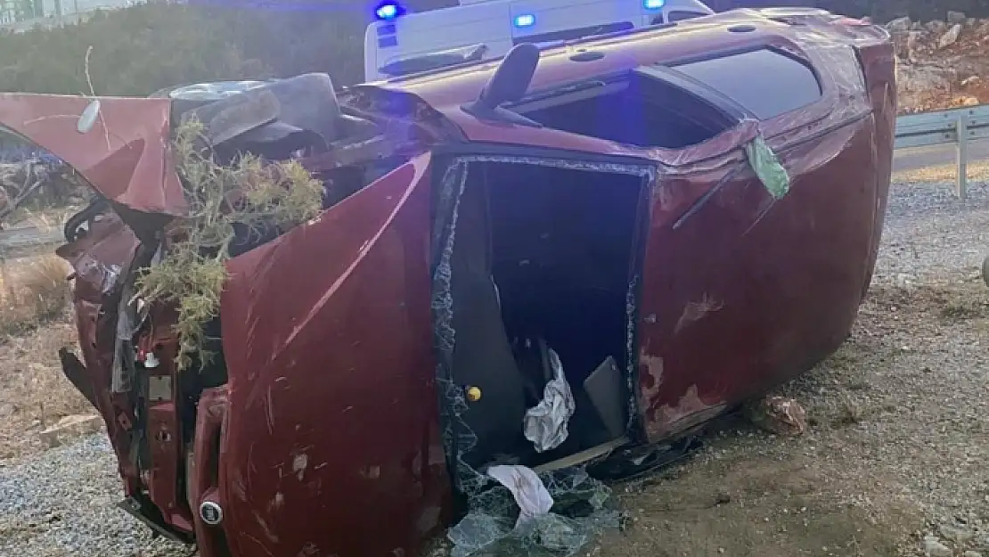 Milas'taki Hastane Yolunda Kaza: 2 Yaralı!