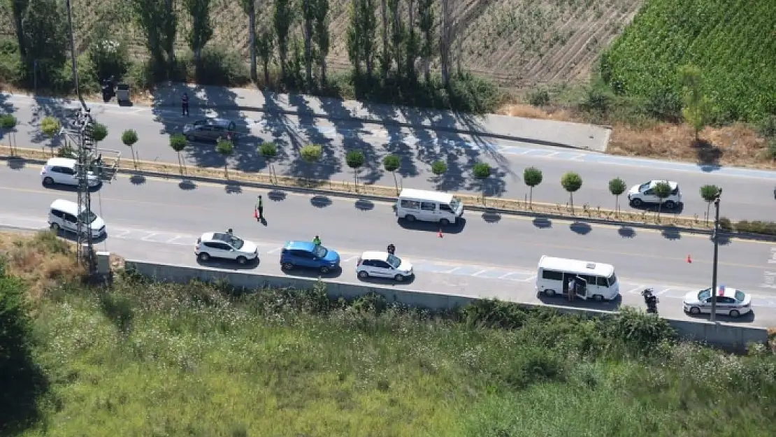 Muğla'da Jandarma Trafiği Havadan Denetledi