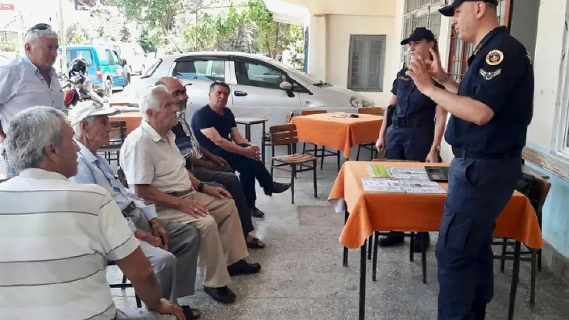 Muğla'da Jandarmadan Erkeklere 'Kadına El Kalkmaz' Eğitimi