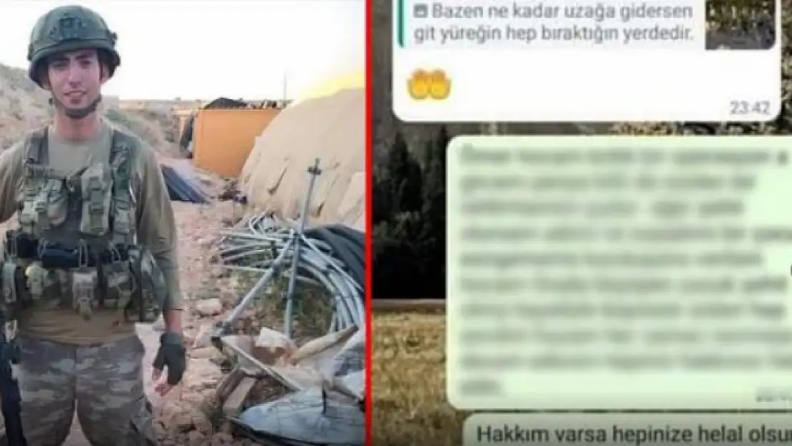 Şehit Düşen Piyade Uzman Çavuş Enes Özgül'ün Vasiyeti Yürek Parçaladı