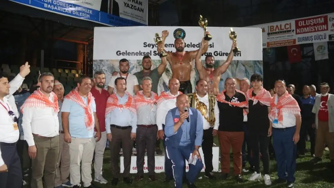 Ali Gürbüz 29. Geleneksel Yayla Seki Yağlı Güreşleri Şampiyonu Oldu