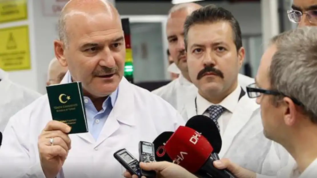 Bakan Soylu: Yerli ve Milli Pasaportun Üretimini Başlatıyoruz