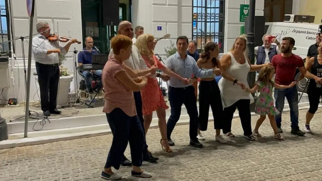 Başkan Aras, Leros Barış Festivali'ne Katıldı