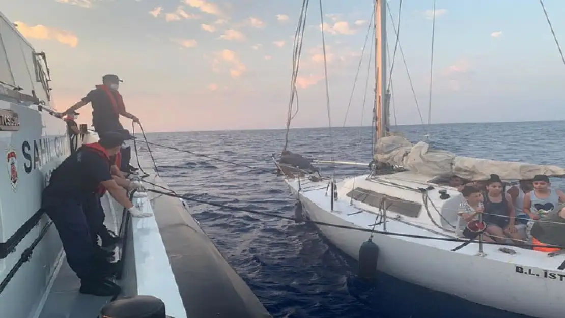 Bodrum'da 66 Düzensiz Göçmen Kurtarıldı