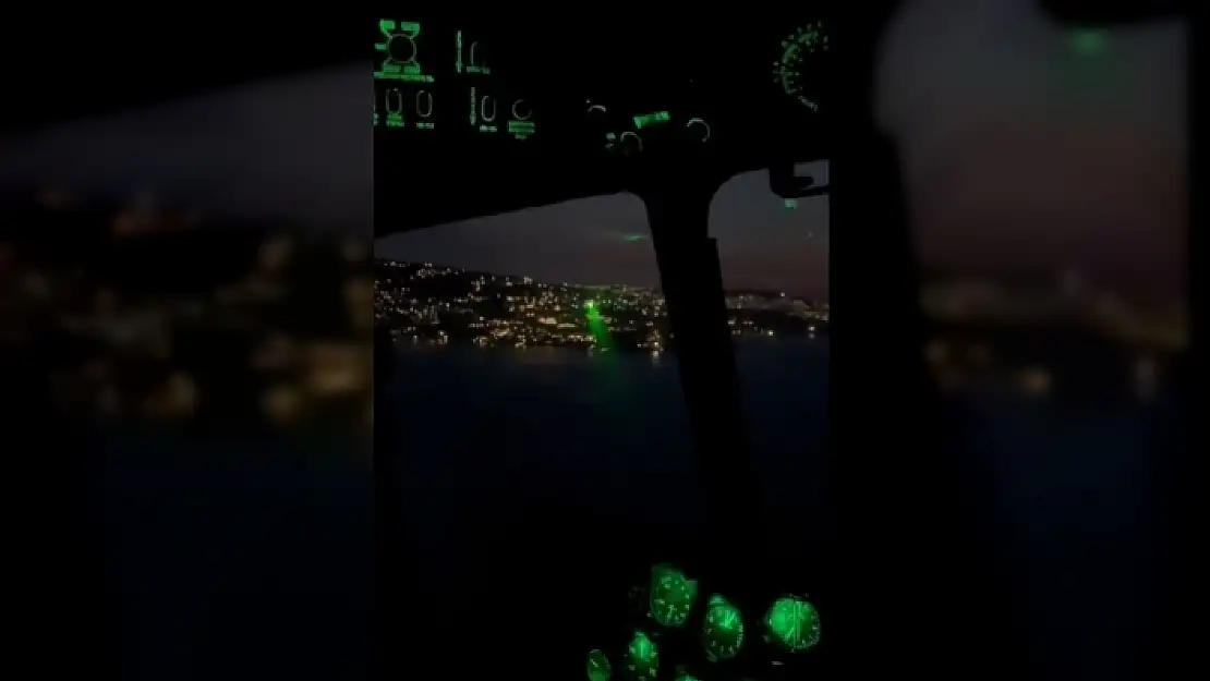 Helikopterine Bodrum'da Lazer Tutulan Pilot Konuştu