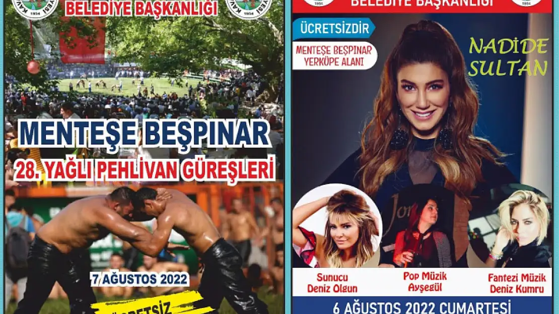 Kavaklıdere'de '28. Menteşe Beşpınar Yağlı Pehlivan Güreşleri' Zamanı