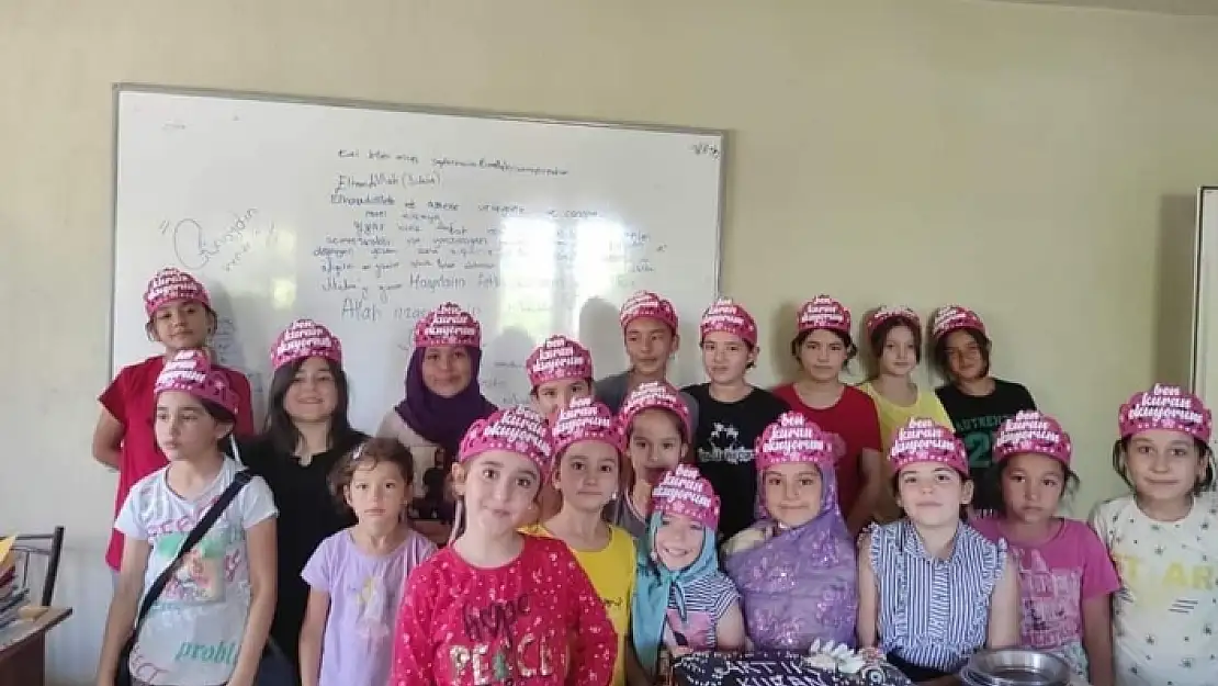 Köyceğiz'de Yaz Kur'an Kursları Sona Erdi