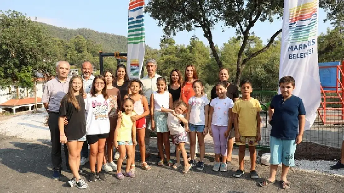 Marmaris Belediyesi, Çocukların İsteklerini Yerine Getirdi