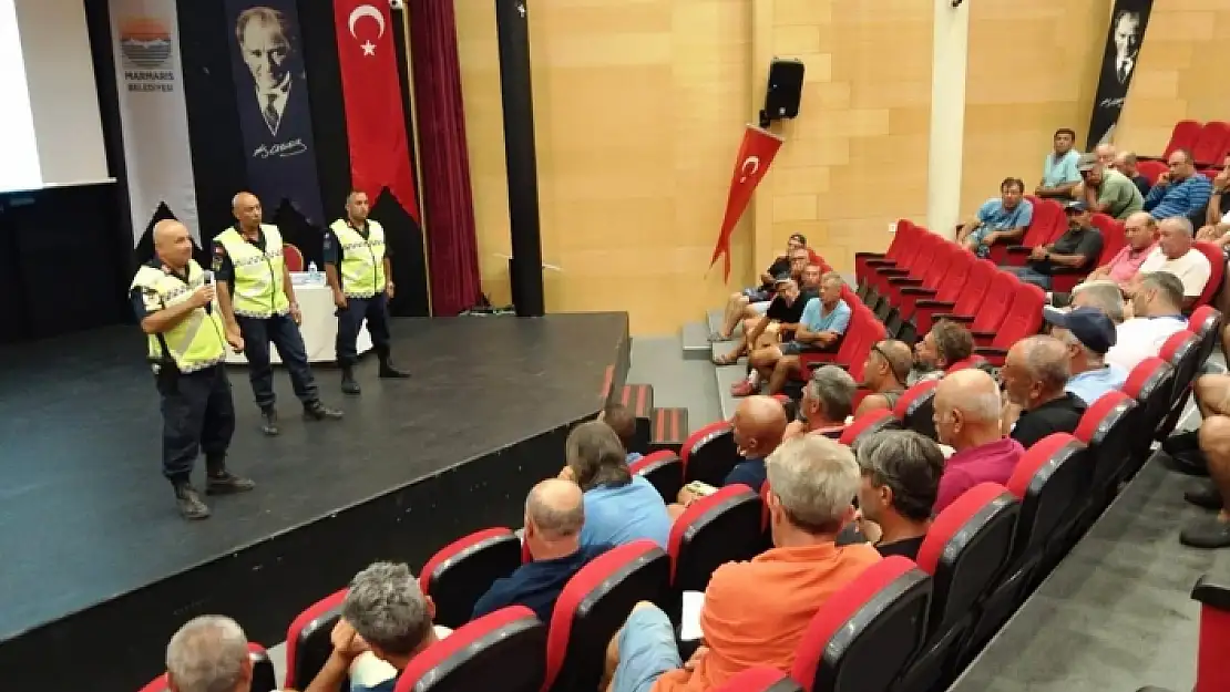Marmaris'te Safari Sürücüleri ile Toplantı Yapıldı