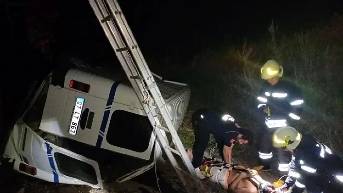 Marmaris'te Trafik Kazası: 1 Yaralı