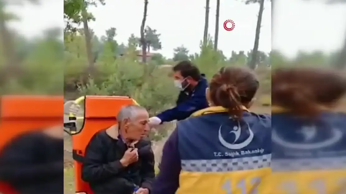 Menteşe'deki Yaşlı Çift ve Sağlık Ekibinin Yol Çilesi Sona Erdi