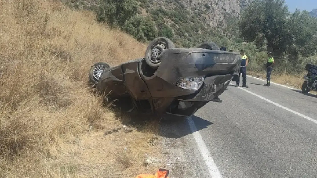 Milas'ta Otomobil Takla Attı: 1 Ölü, 4 Yaralı